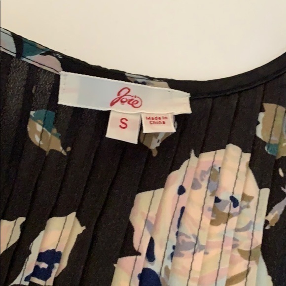 Joie Black Sleeveless Shirt Size S - Picture 4 of 5